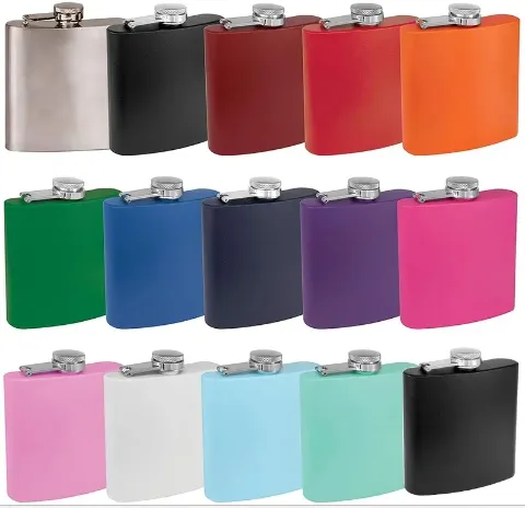 Hip Flask Whisky Flagon Portable Sublimation